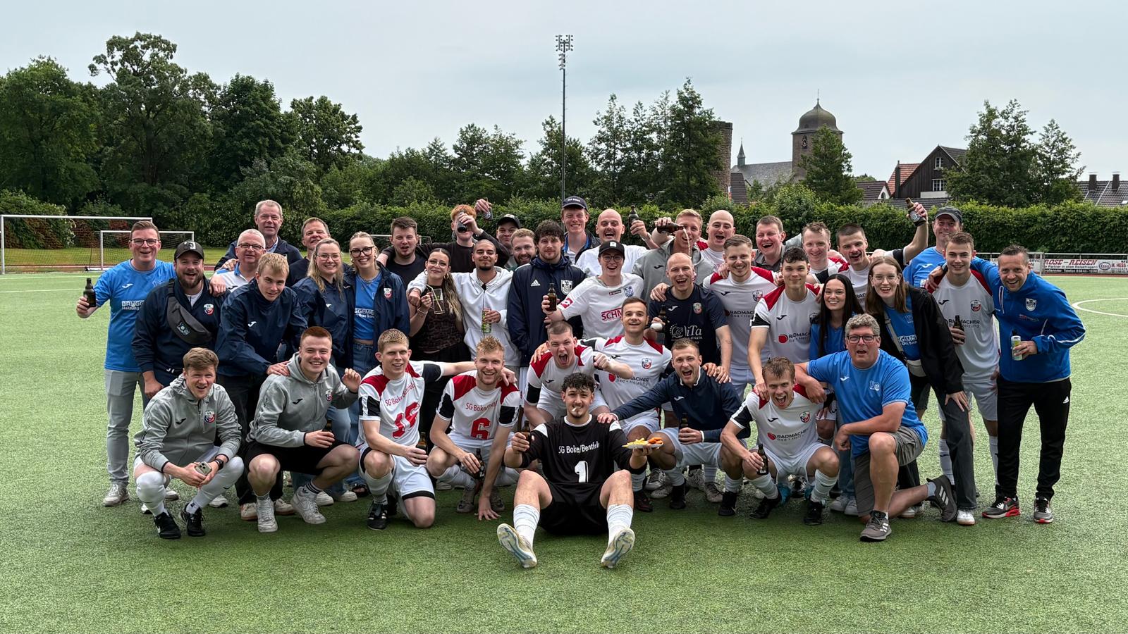 SG Boke/Bentfeld feiert Klassenerhalt in der Bezirksliga